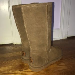 Women’s Tall Brown Bearpaw Boots